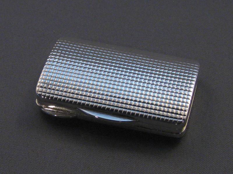 Sterling Silver Rectangle Pillbox